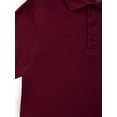 thumbnail image 4 of Smith's American Boys' S/S Polo Shirt Color: burgundy Size: 8, 4 of 4