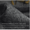 thumbnail image 3 of HBDesign Mens Tweed Dress Pants Thick Warm Wool Blend Trousers Classic Fit Business Casual Fall Winter, 3 of 7