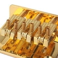 thumbnail image 3 of Puente de guitarra de 3 cuerdas Yuyangstore dorado con Tornillos y Llave, 3 of 8