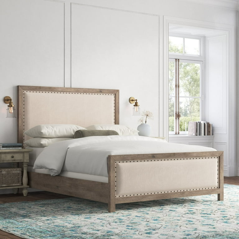 Aguirre Upholstered Low Profile Standard Bed