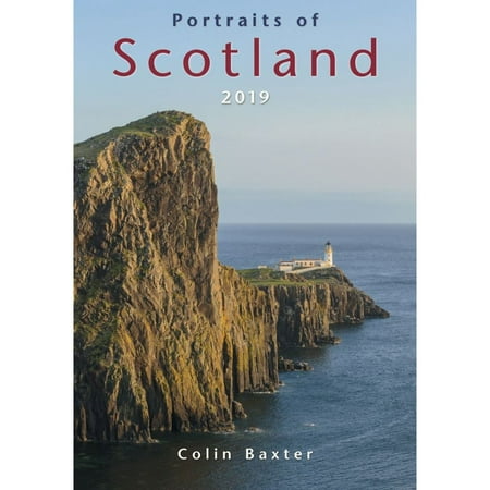 2019 Portraits of Scotland Slim Calendar,  by Colin Baxter (Best Scottish Whisky 2019)