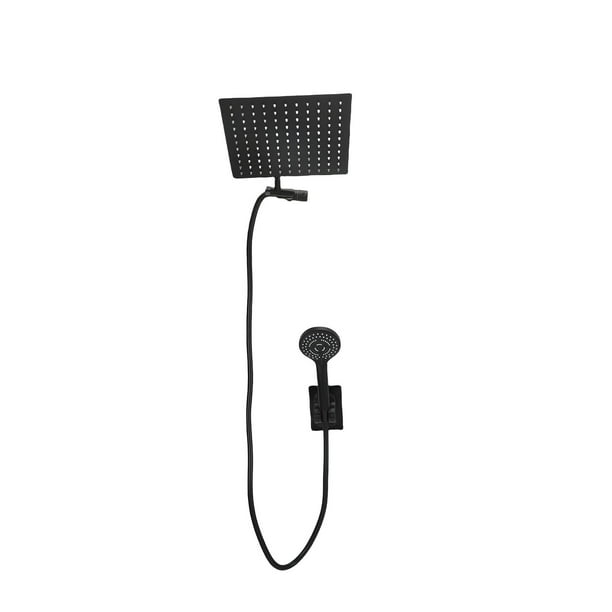 Juego Combinado De Ducha Con Cabezal Tipo Lluvia, De Mano, De Acero Inoxidable