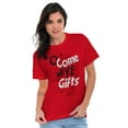 thumbnail image 4 of Christmas Oh Come All Ye Presents Men's Graphic T Shirt Tees Brisco Brands S, 4 of 6