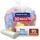 thumbnail image 1 of Reli. Bolsas De Basura De 95 Galones Resistentes | 30 Bolsas De Basura | Basura Limpia De Gran Tamaño Para Una Limpieza Seria, 1 of 1
