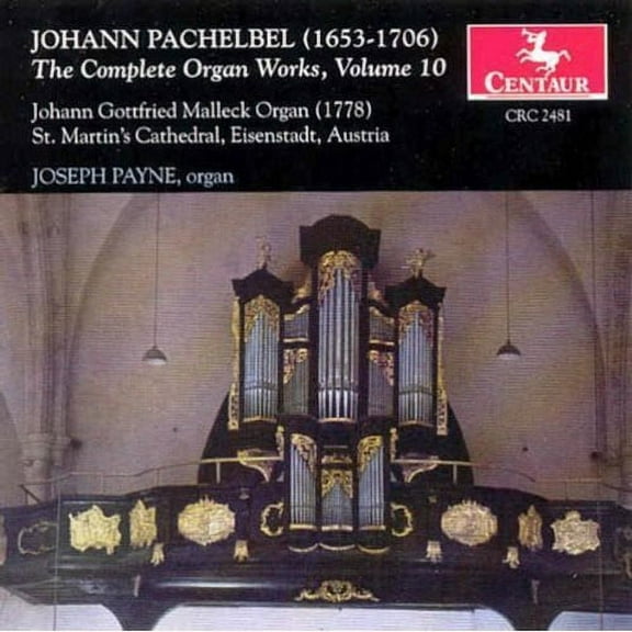 Joseph Payne - Complete Organ Works 10 - Music & Performance - CD