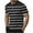 Black, variant on Maean Mens Short Sleeve Tops Striped Crew Neck Shirts 2025 Summer Trendy Tee for Men Tshirts Clothes