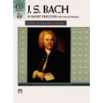 thumbnail image 3 of Bach -- 18 Préludes Courts : Livre et CD (Alfred Masterwork CD Edition), 3 of 3