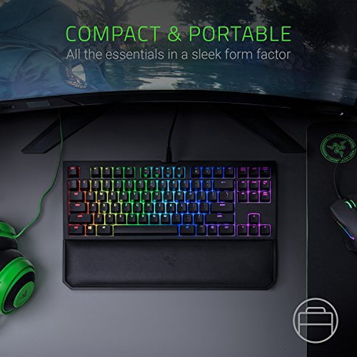 Razer BLACKWIDOW TE Chroma V2 Mechanical Gaming Keyboard Orange