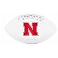 thumbnail image 2 of Nebraska Cornhuskers Full Size Embroidered Football, 2 of 4
