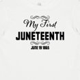 thumbnail image 4 of Inktastic My First Juneteenth June 19, 1865 Boys or Girls Baby T-Shirt, 4 of 5