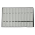 thumbnail image 3 of 10 Slot Watch Band Holder, Watch Strap Case with Clear Lid, Watch Bands Organizer, Stackable Tray f, 3 of 5