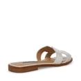 thumbnail image 4 of Sandalia Steve Madden Hadyn de piel blanca para mujer, talla 9.5, 4 of 4