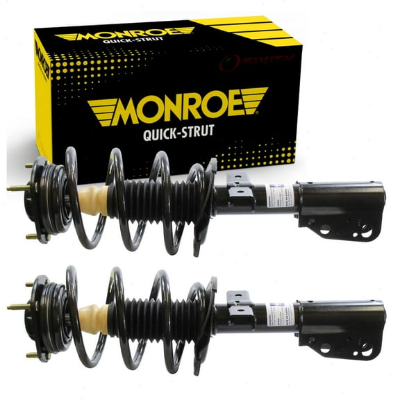 2 pc Front Strut & Coil Springs compatible with GMC Acadia 2007-2012