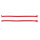 thumbnail image 4 of 1 par de tirantes de sujetador, tirantes de repuesto antideslizantes, ajustables, hombros visibles rojo, 4 of 9