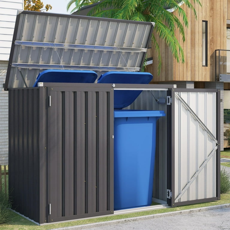 kaco AECOJOY, Outdoor Storage Shed, 46 Cu ft Wastebasket Enclosure