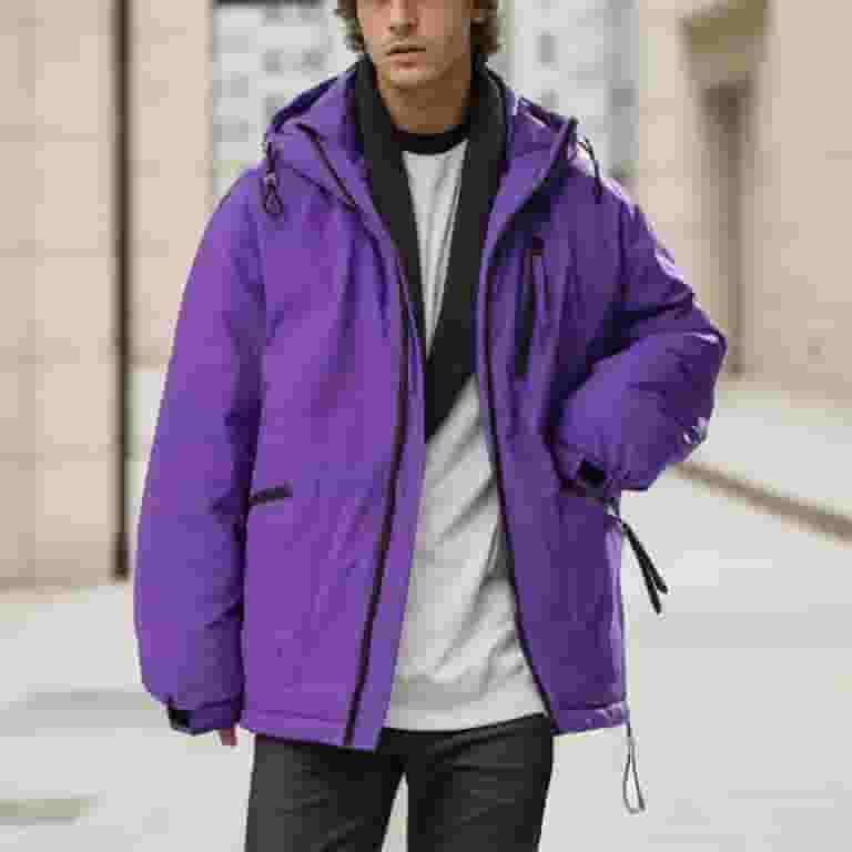 福袋特集 2025 Mens GHSOHS Winter Heavyweight Hooded Loose Casual Coats Clothing