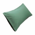 thumbnail image 2 of HOARBOEG Plain Colour Pillow Cover Breathable Oil-Proof Pillowcase Set of 2, Hotel Quality Protective Cushion Cover with Soft Texture, 18.89*29.13*0.19in, 2 of 6