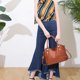 thumbnail image 4 of Bolso de hombro a la moda para mujer correa ajustable de PU de gran capacidad para viajes al aire libre, 4 of 7