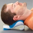 thumbnail image 3 of Almohada de alivio, el mejor dispositivo de tracción relajante muscular para cuello y hombros, para aliviar el dolor y alinear la columna cervical, 3 of 5