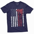 thumbnail image 3 of Men'S Viking Till Valhalla Usa Flag T-Shirt American Flag With Axe Thor Odin Tshirt, 3 of 5