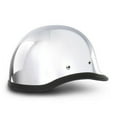 thumbnail image 4 of Daytona Eagle Hawk German Chrome Motorcycle Helmet Riding Sports Sizes, 4 of 7
