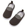 thumbnail image 3 of Calcetines para caminar MORENDL para niños pequeños, antideslizantes y transpirables, color topo, 3 of 6
