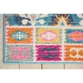 thumbnail image 5 of 5â€™ x 7â€™ Multicolor Ogee Pattern Area Rug, 5 of 5