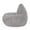 Light Gray, variant on ELLEGNT Adult Bean Bag Chair - Soft Corduroy Cover & Sponge Filling for Living Room, Bedroom, or Dorm Pink
