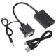 thumbnail image 4 of Adaptadora VGA Para Computadora, Convertidor De Señal De Conversión Analógica A Digital Con Para Entrada De Video VGA - Experiencia HD 1080P, Transmisión Estable, 4 of 8