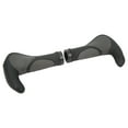 thumbnail image 1 of Bike Handle Grips, Bike Handlebar Grips Horn Shape TPR Rubber Imitation Palm Pattern  For Road Bike, 1 of 8