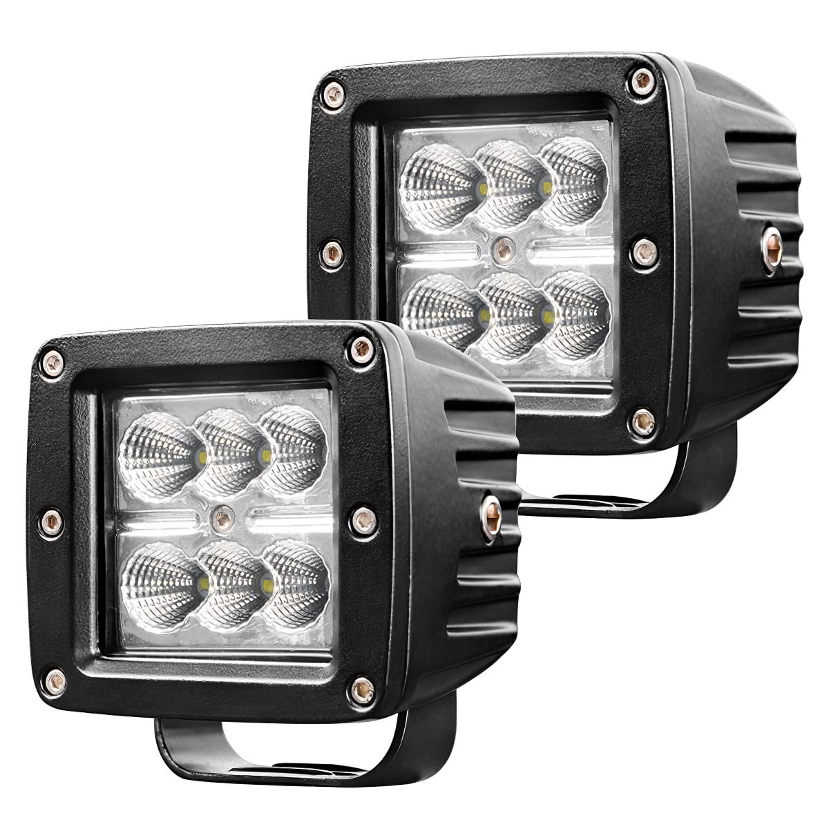 2x 4Inch LED Cube Pods Work Light Bar Spot Beam Driving Fog Offroad ATV UTV 2x 4Inch LED Cube Pods Work Light Bar Spot Beam Driving Fog Offroad ATV UTV