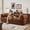 Brown, variant on CQSXDA Convertible 78.8" Floor Compression Sofa Bed with Armrest and Back Support, Corduroy Modular Couch for Bedrooms, Black