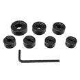 thumbnail image 1 of Kit de collarines para brocas POWERTEC, juego de 7 piezas, de 3 mm a 12 mm, 1 of 8