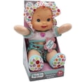thumbnail image 1 of Goldberger Muñeca Smartie Pants Baby's First con Camiseta Blanca Frambuesa, 1 of 5