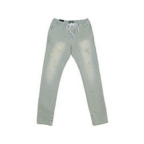 Embellish Silhouette Pants B15Sm8 Jeans, Color: Jean