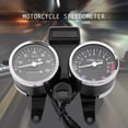 thumbnail image 1 of ANGGREK Motorcycle Tachometer, 5-pin Plug + 7-pin Plug Motorcycle Modified Speedometer, 12V DC Plastic Durable For Motorbike GN125 Motorcycle Car, 1 of 8