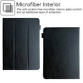 thumbnail image 2 of Universal 8 inch Tablet Case, Dteck Slim Folio Flip Protective Case Cover with Tri Fold Stand for iPad mini/Samsung Tab A 8.0/Onn 8.0/Lenovo Tab M8 all 7.5-8.5 inch Tablet,Black, 2 of 5