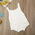thumbnail image 4 of Newborn Baby Boy Girl Sleeveless Knitting Bodysuit Jumpsuit Warm Clothes, 4 of 5