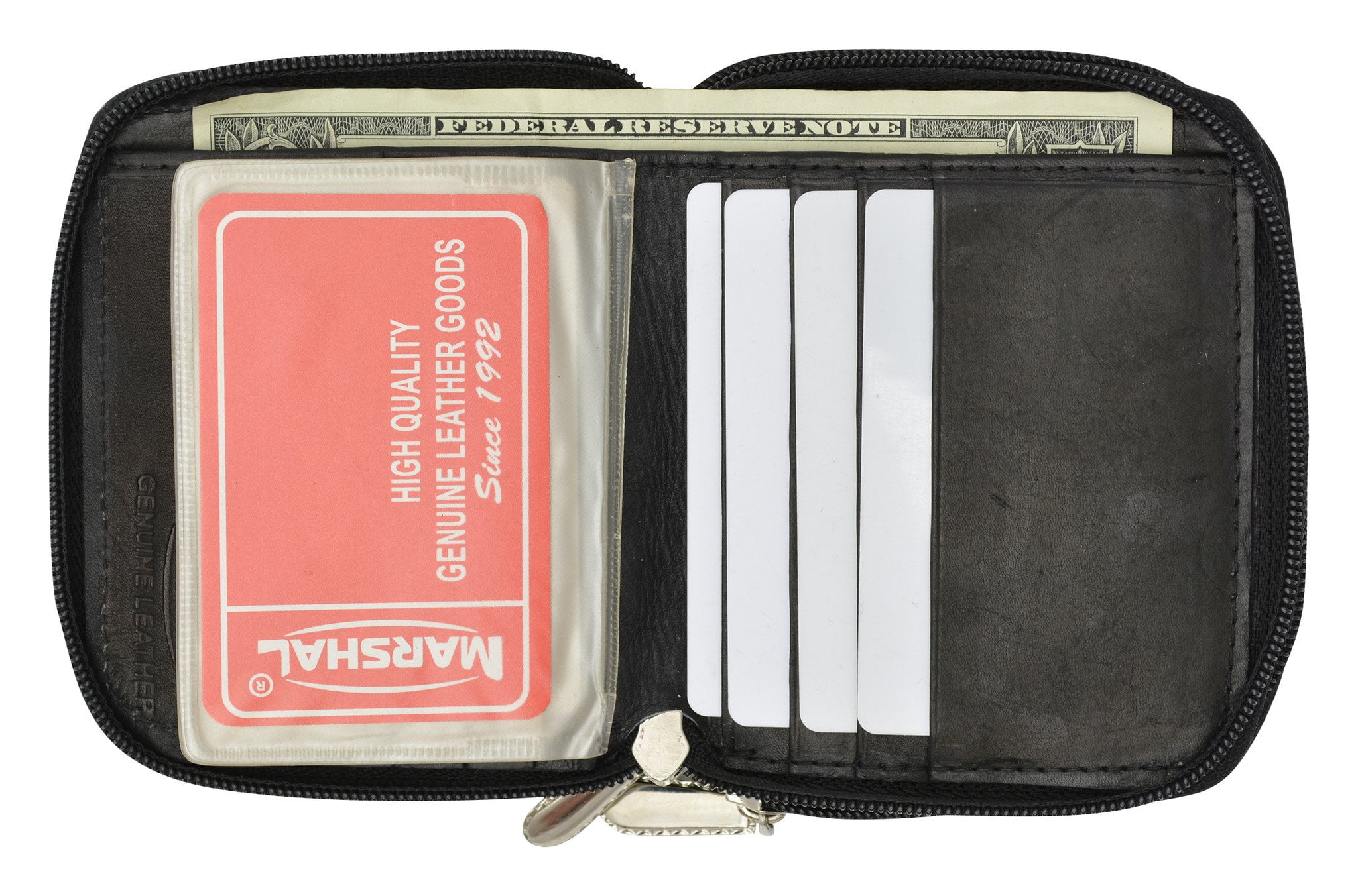 Small Accordion Style Ladies Leather Credit Card Holder Wallet 2522 CF