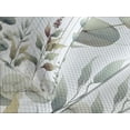 thumbnail image 4 of Ambesonne Green Quilted Bedspread Set 3 Pcs, Watercolor Look Urban Jungle, Queen Size, Slate Brown White Khaki, 4 of 4