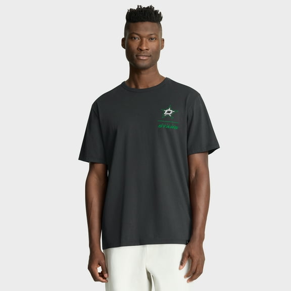 Men's Fanatics Black Dallas Stars Crash The Net Legacy T-Shirt
