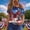A553 Red, variant on Patriotic Cold Shoulder Halter Chevron Stars Stripes Print Sleeveless Casual Loose Red White Blue Independence Day Summer Party Tops for Women