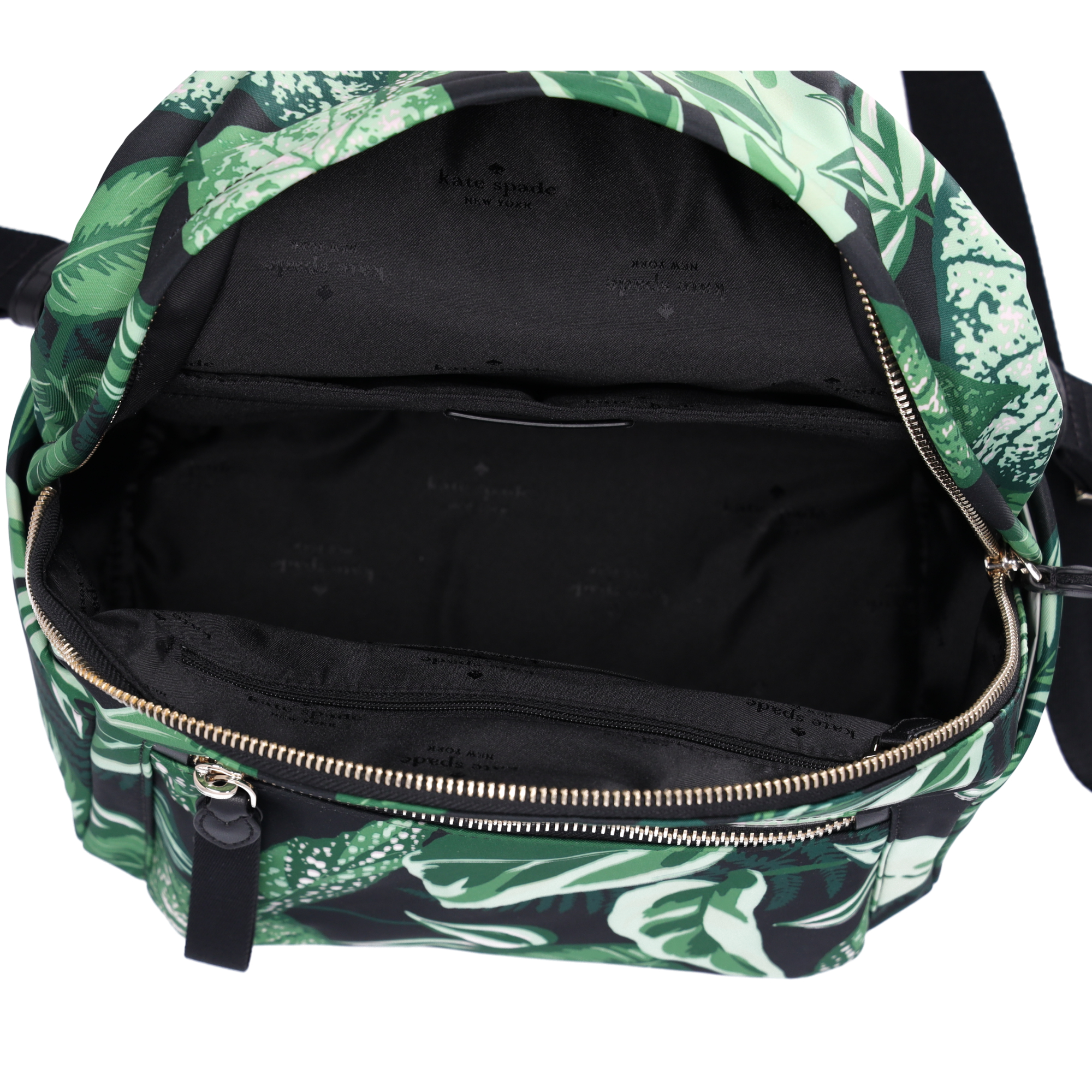 Kate Spade KH414-300 Women's Chelsea Fern Foliage Medium Backpack