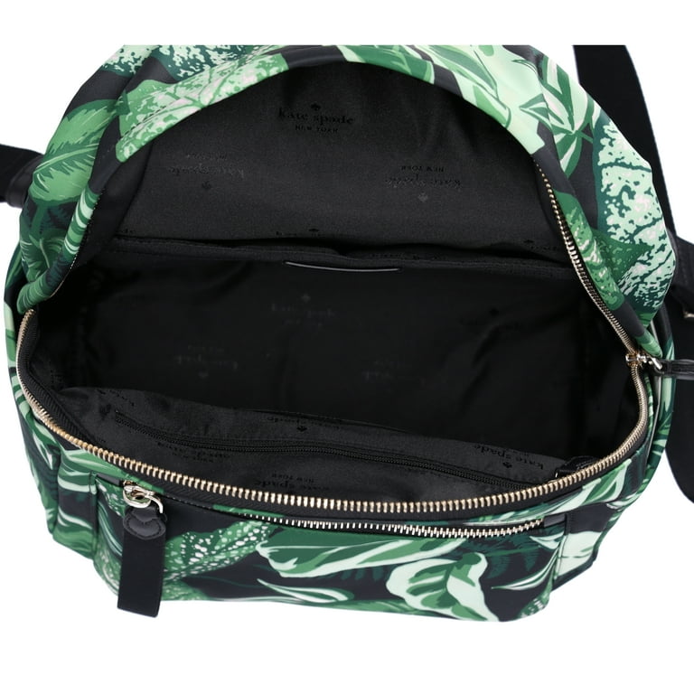 Kate Spade KH414-300 Women's Chelsea Fern Foliage Medium Backpack