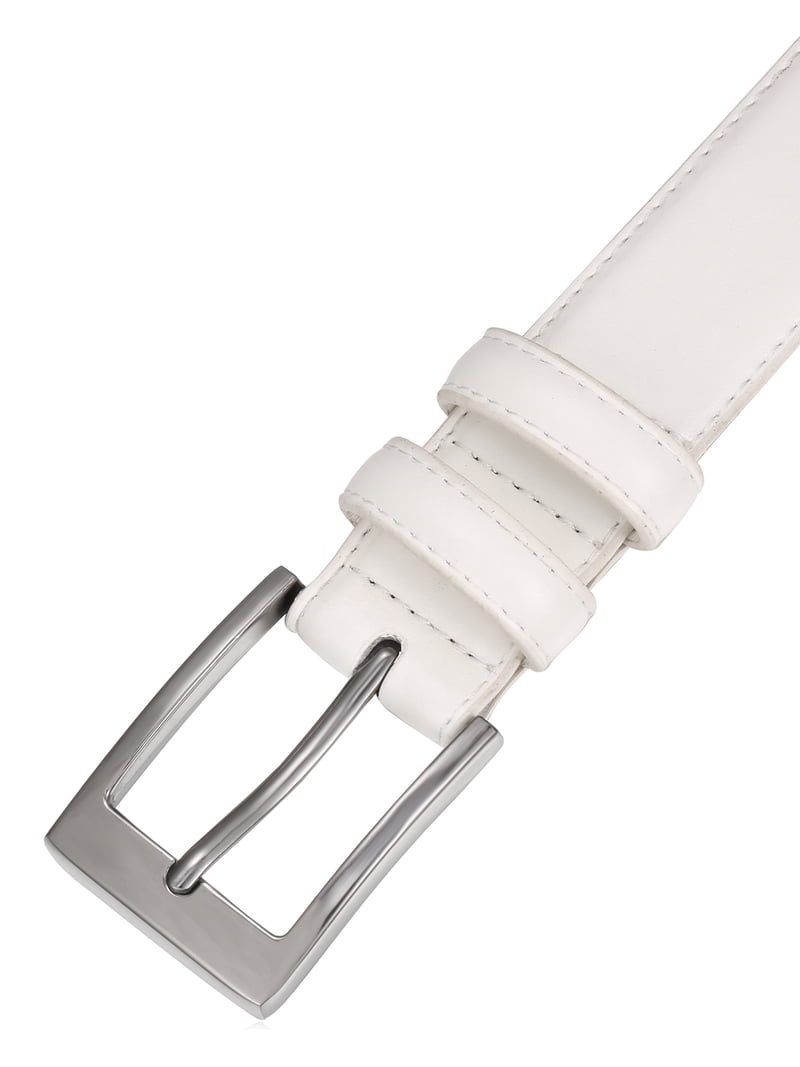 knee length dresses for ladies Falari Men Genuine Leather Casual Dress Belt With Single Prong Buckle