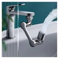 thumbnail image 2 of Universal 1080° Swivel Extender Faucet Aerator Plastic Splash Filter Kitchen Washbasin Faucet Aerator Nozzle Robot Arm ,Water Saving, 2 of 5