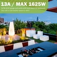 thumbnail image 5 of EP 15 Ft 16/3 SJTW White Outdoor/Indoor Extension Cord, Durable Electrical Cable, 5 of 5