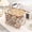 A, variant on Boho Fabric Storage Basket, Large Collapsible Laundry Hamper with Handles, Quilted Floral Storage Bin for Clothes, Toys, and Home Organization