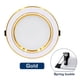 thumbnail image 3 of Foco LED empotrable de techo, ultrafino, CA 110 V, 220 V, 5 W, 9 W, 12 W, 15 W, 18 W, CC 12 V, 24 V, panel de luz LED redondo, 3 of 5