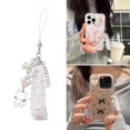 thumbnail image 2 of Fogun Lace Ribbon Cat Pendant Phone Charm Hangings Rope Phone Chain Strap Bag Decoration Lanyard Keychain Accessory, 2 of 2